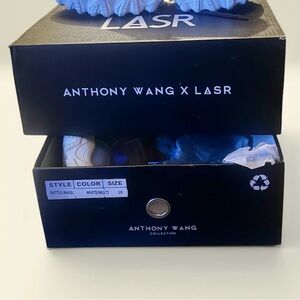 Anthony Wang x LASR White Iridescent Women's Chunky Sneaker